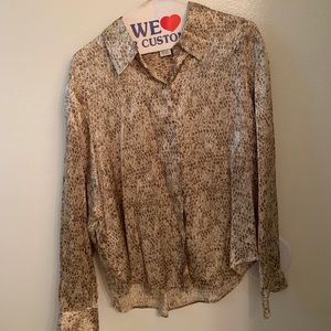Limited edition Snake skin blouse